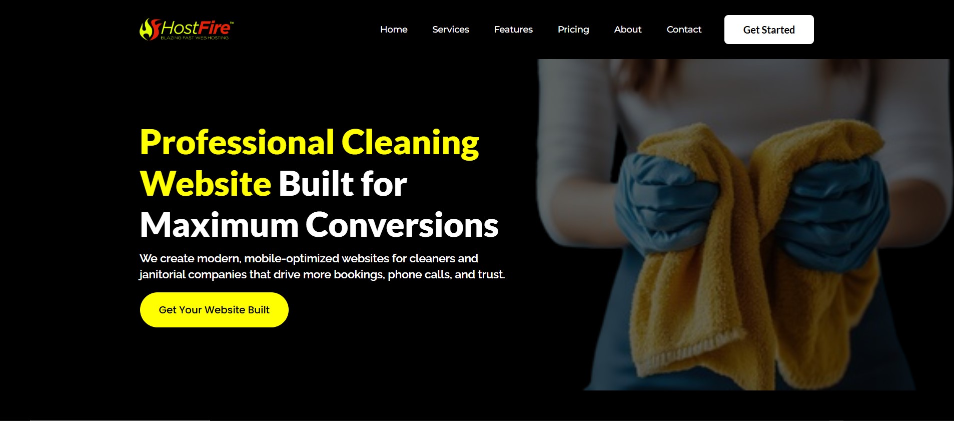 Cleaner Website
