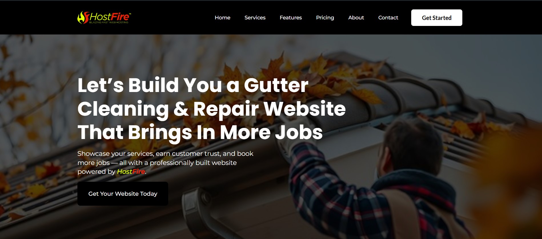 Gutter Cleaning Website